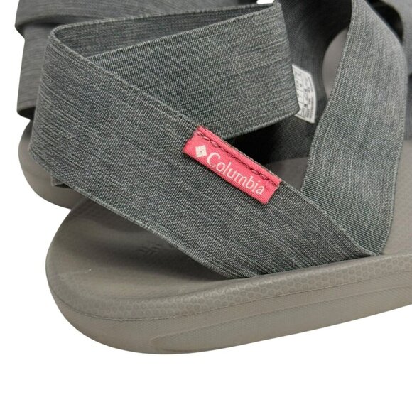 Columbia Barracks Strap Sandals Women’s Size 9 Gray Walking - Picture 5 of 11
